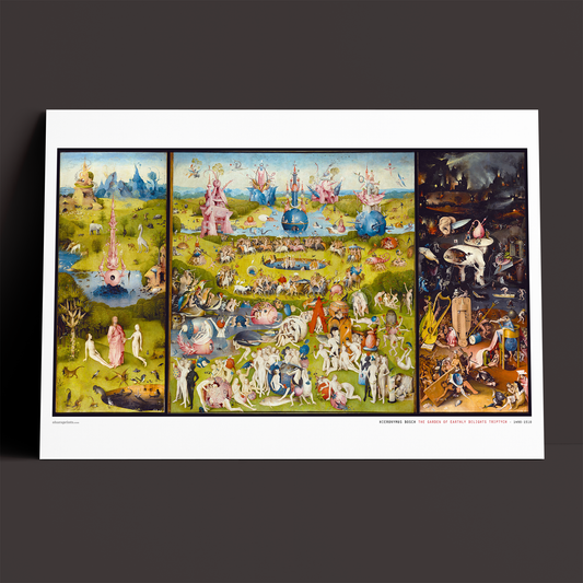 HIERONYMUS BOSCH - The Garden Of Earthly Delights Triptych