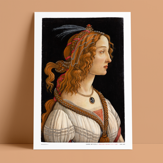 SANDRO BOTTICELLI - Idealised Portrait of a Lady