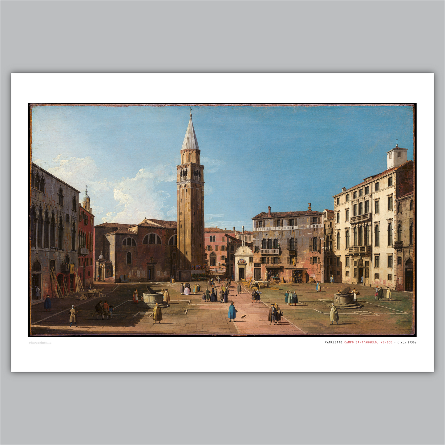 CANALETTO - Campo Sant'Angelo, Venice