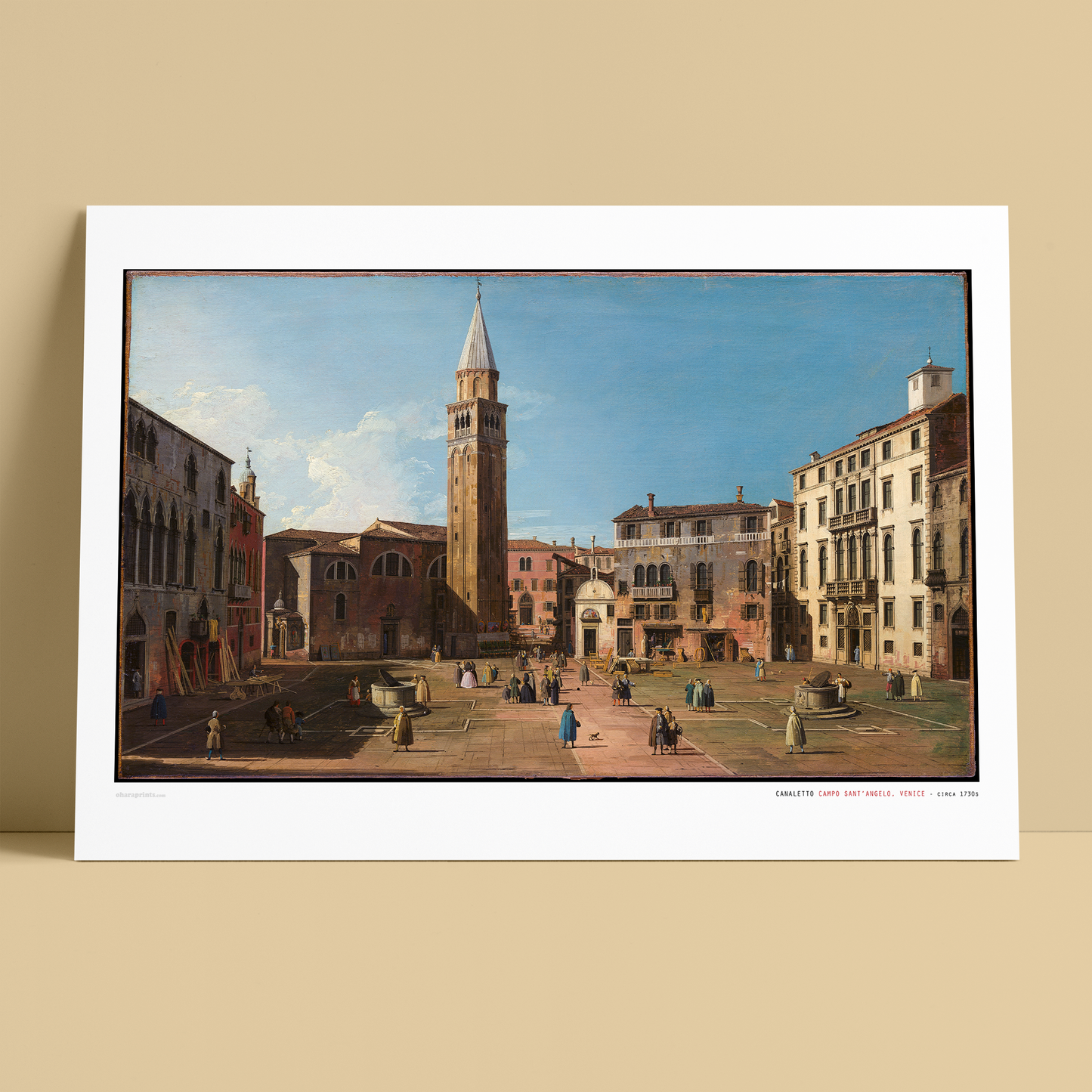 CANALETTO - Campo Sant'Angelo, Venice