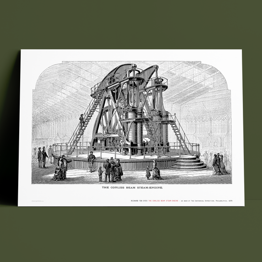 RICHARD TEN EYCK - Corliss Beam Steam Engine