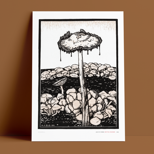 JULIE DE GRAAG - Dripping Mushroom