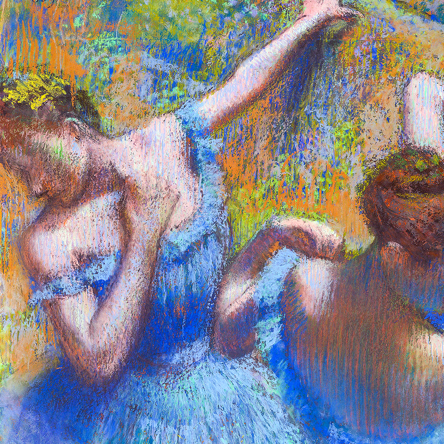 EDGAR DEGAS - Blue Dancers