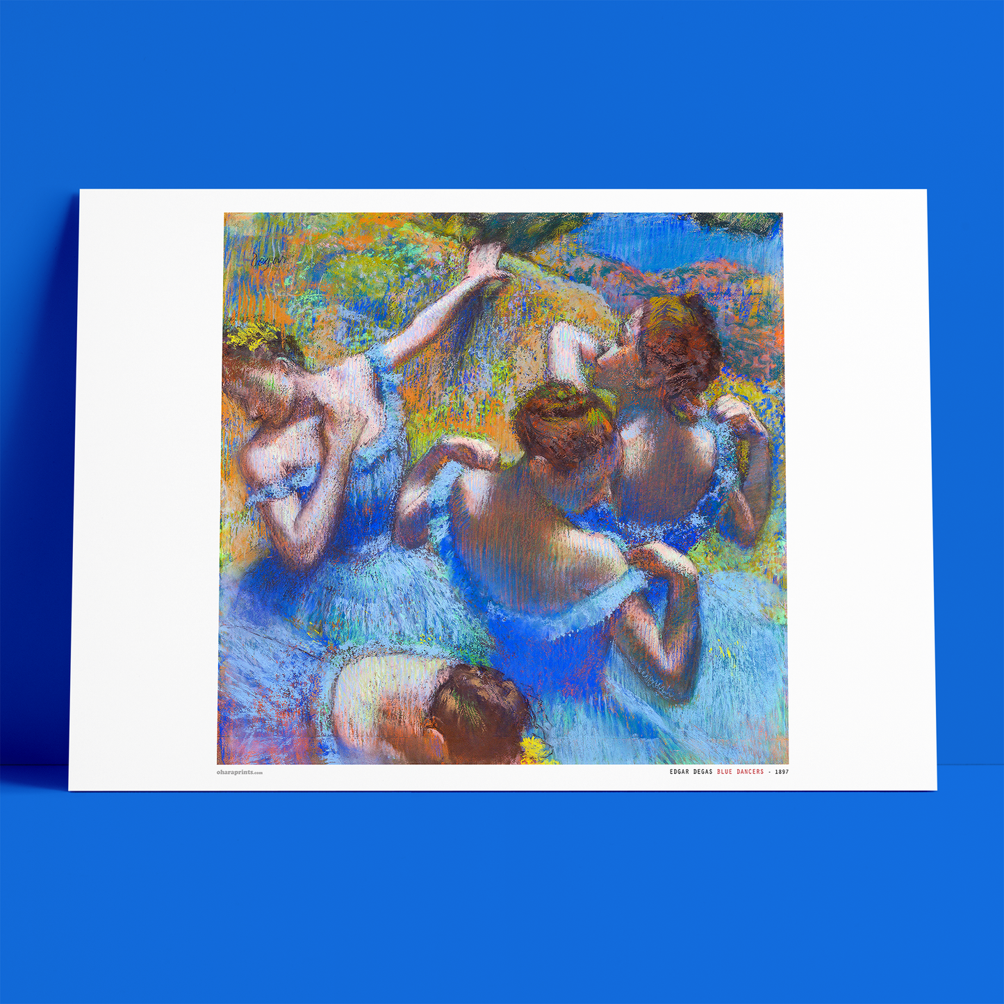 EDGAR DEGAS - Blue Dancers