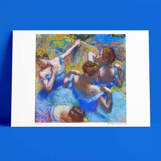 EDGAR DEGAS - Blue Dancers