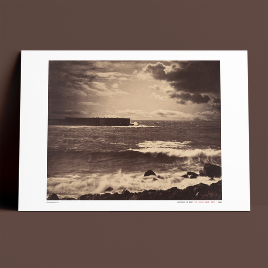 GUSTAVE LE GRAY  - The Great Wave, Sète