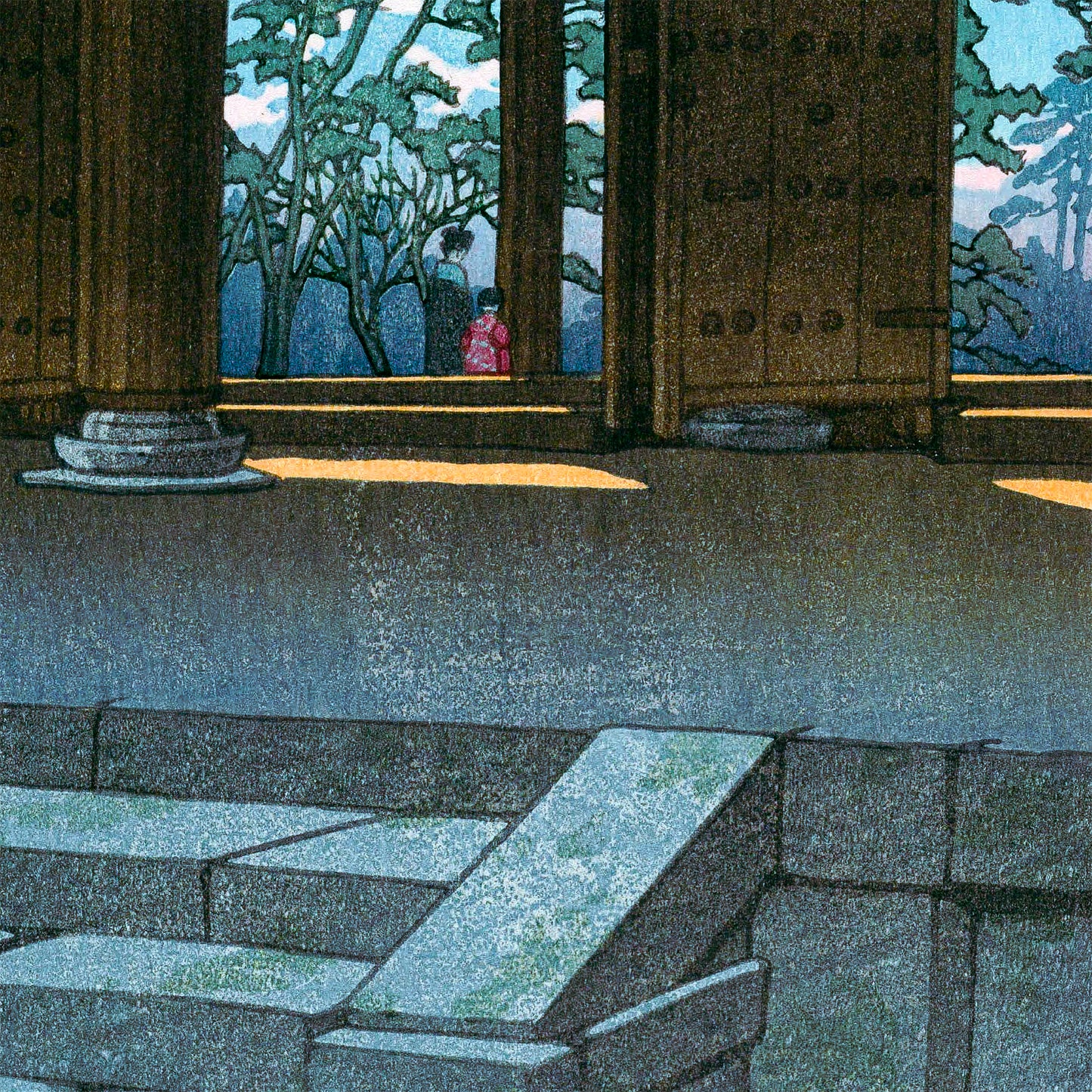 KAWASE HASUI - Chion-in Temple in Kyoto