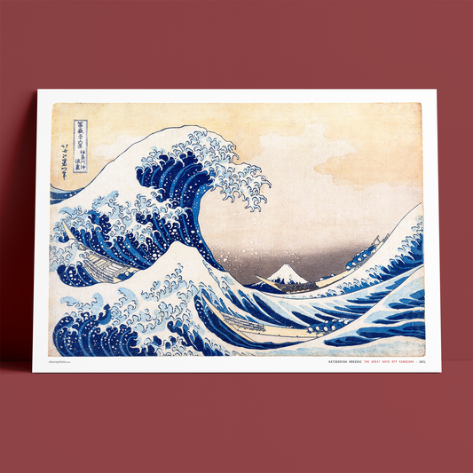 KATSUSHIKA HOKUSAI - The Great Wave Off Kanugawa