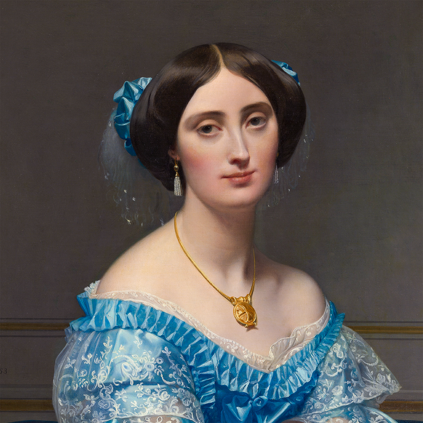 JEAN AUGUSTE INGRES - La Princesse de Broglie