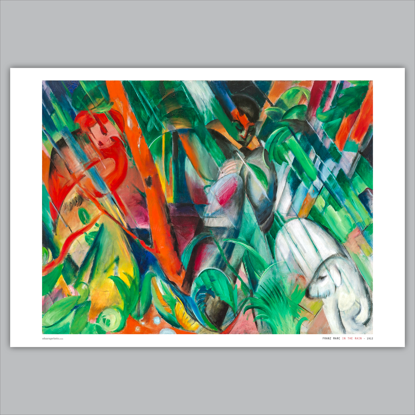 FRANZ MARC - In The Rain