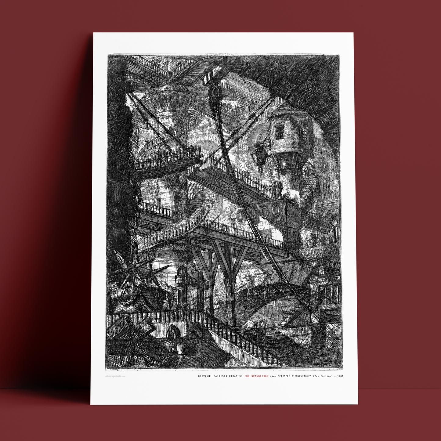 GIOVANNI PIRANESI - The Drawbridge