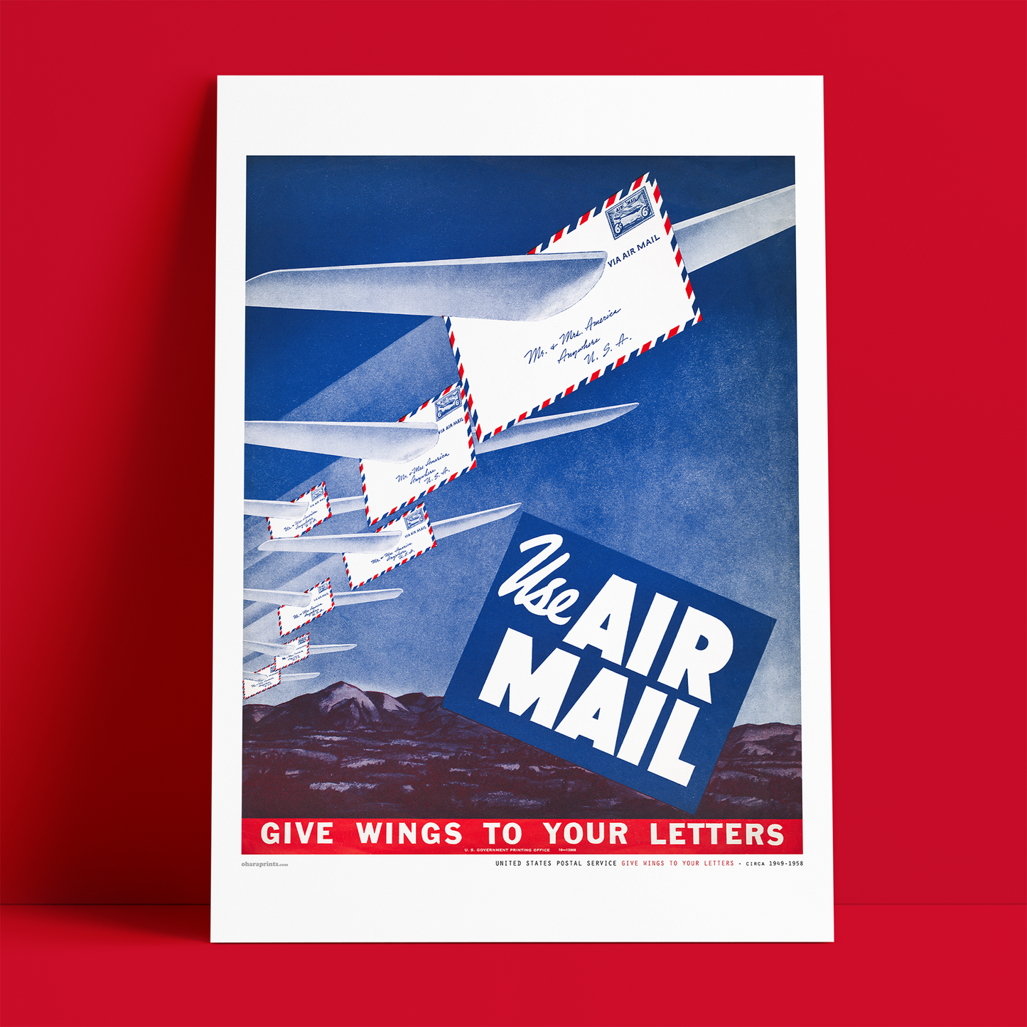 US POSTAL SERVICE - Give Wings To Your Letters