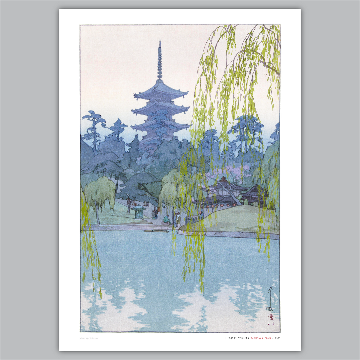 HIROSHI YOSHIDA - Sarusawa Pond, Nara